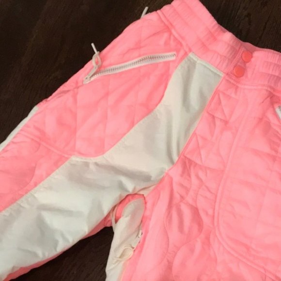 Free People Movement Pants Pink Landscape View Ski Waterproof Pants - Picture 8 of 9